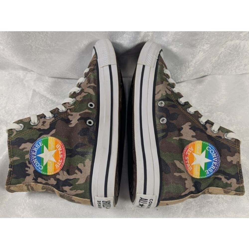 Converse Chuck Taylor All Star Rainbow Pride Camo High Top *Size Unknown*